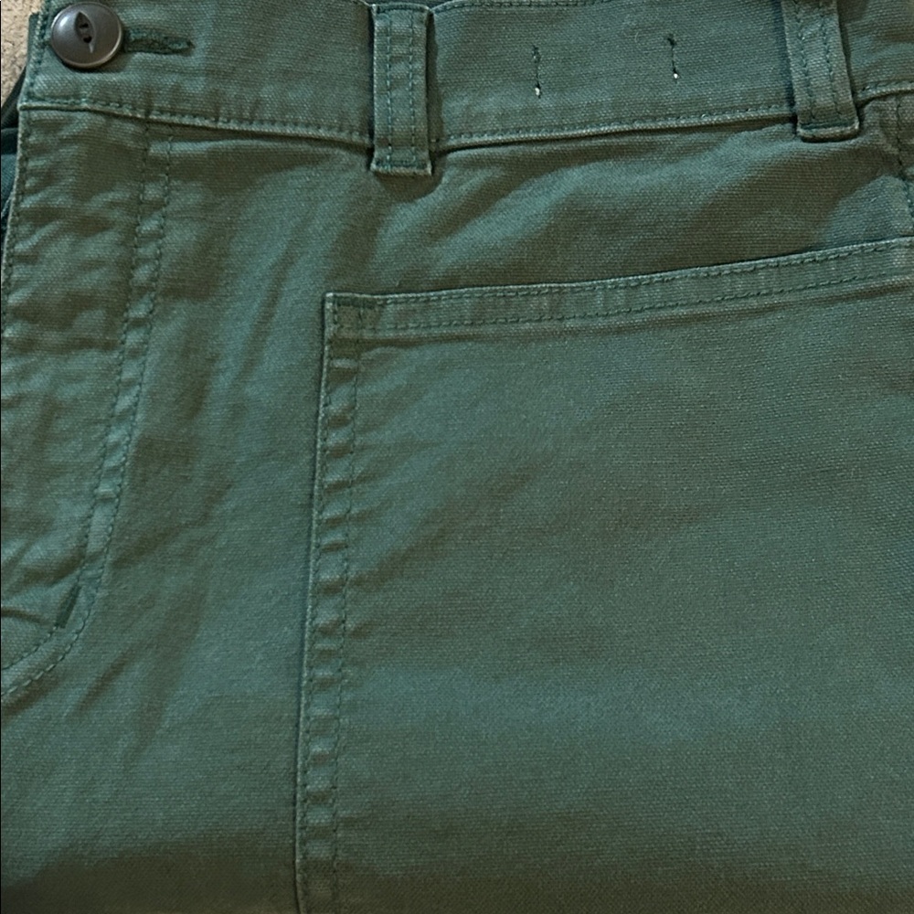 NWT Madewell The Petite '90s Straight Cargo Pant in Garment-Dyed Canvas 31 P - Picture 10 of 12